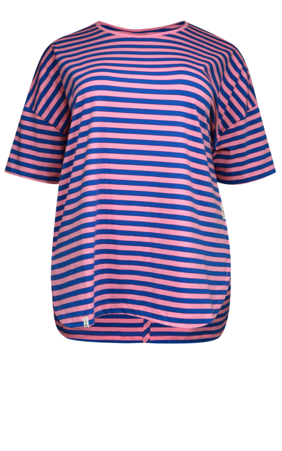 Lauren S/S Tee Stripe product photo.