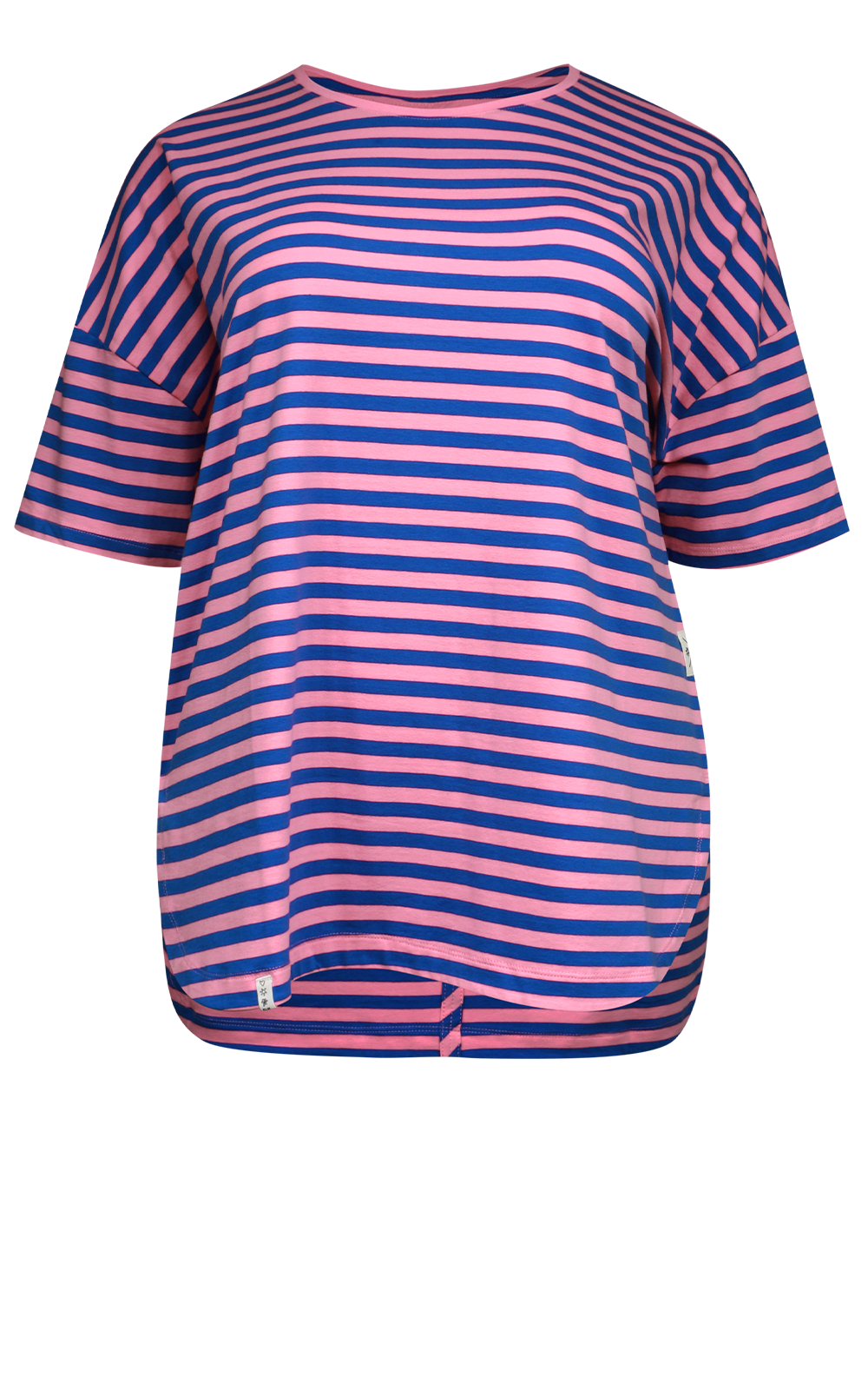 Lauren S/S Tee Stripe product photo.