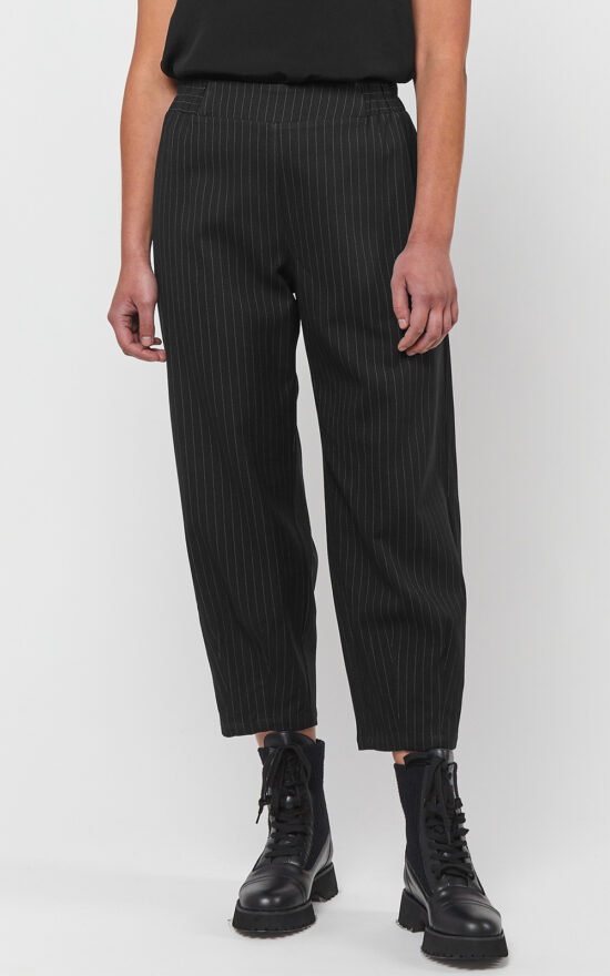 Pinstripe Devon Pant product photo.