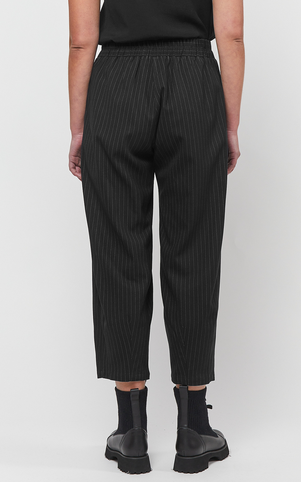 Pinstripe Devon Pant product photo.