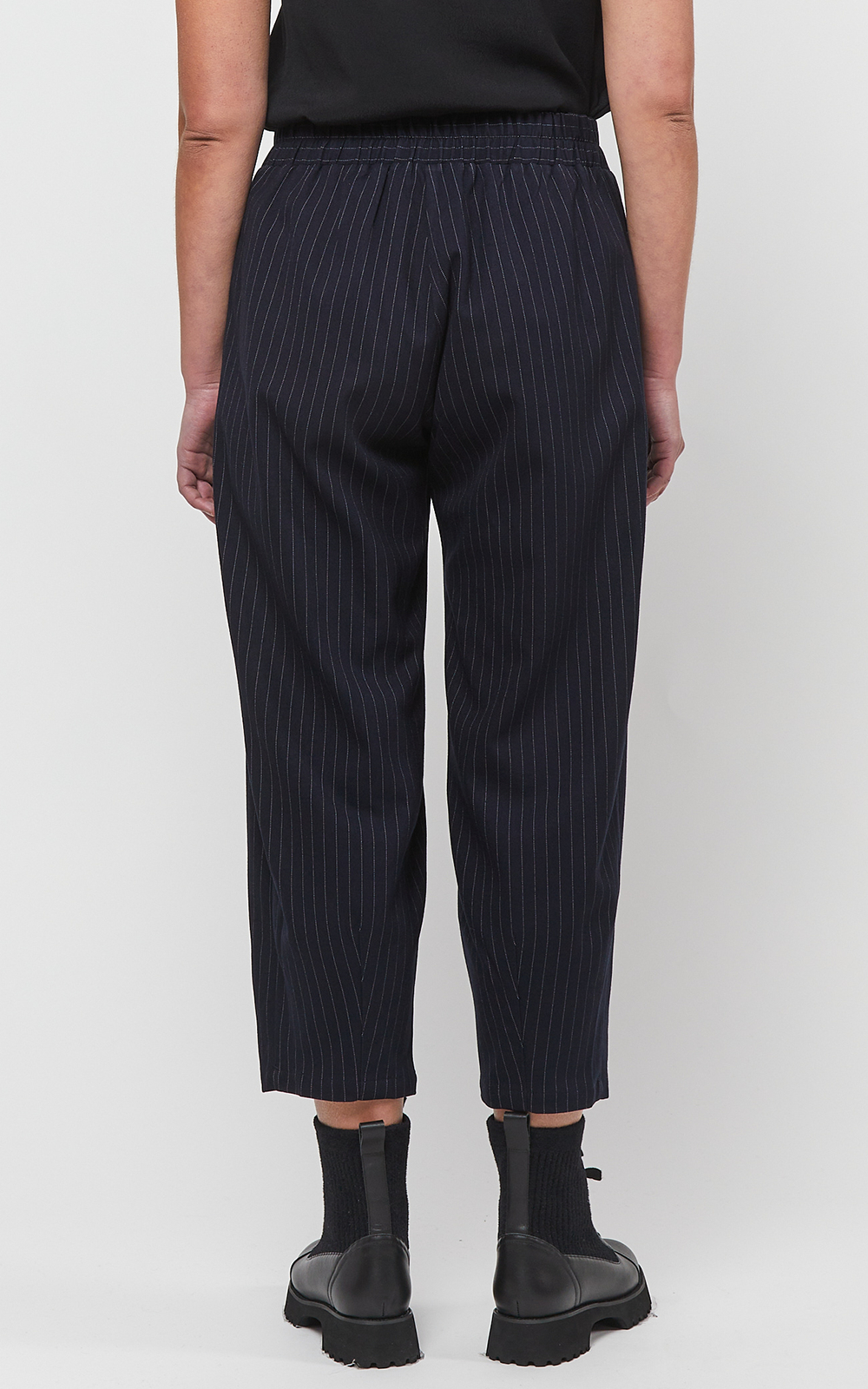 Pinstripe Devon Pant product photo.