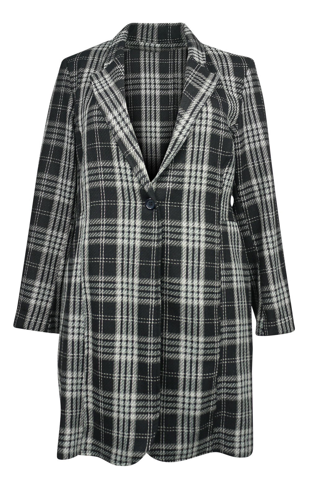 Macintosh Plaid Coat product photo.