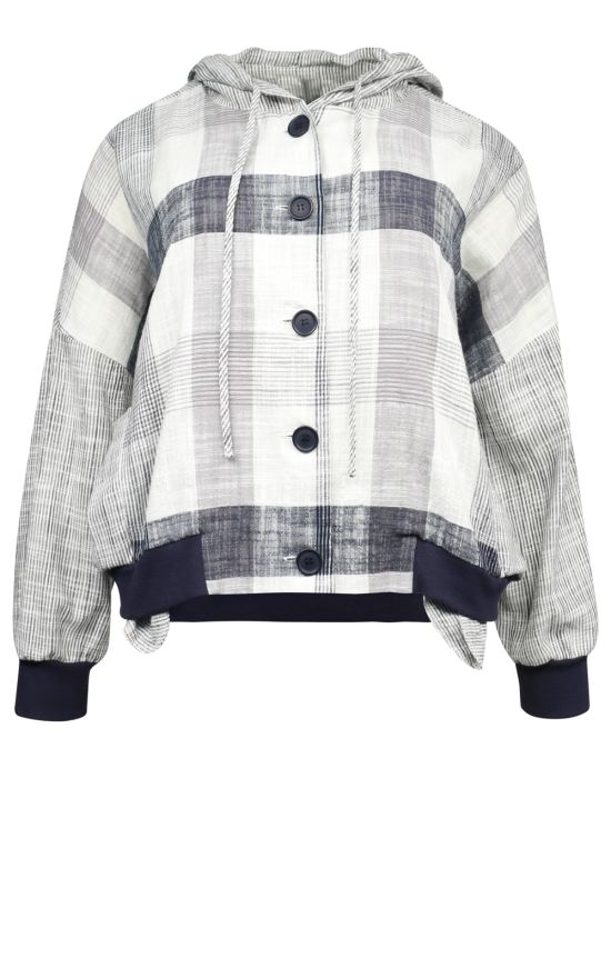 Amalfi Check Bomber product photo.