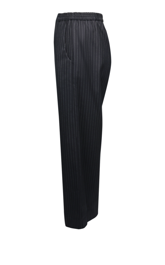 Pinstripe Boyfriend Pant product photo.