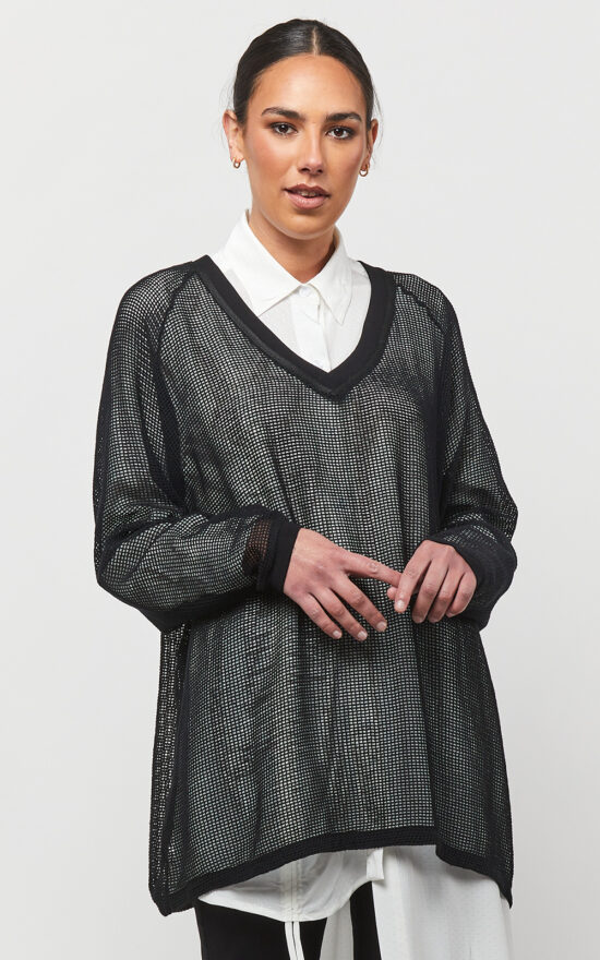 Stellar Raglan Sweater product photo.