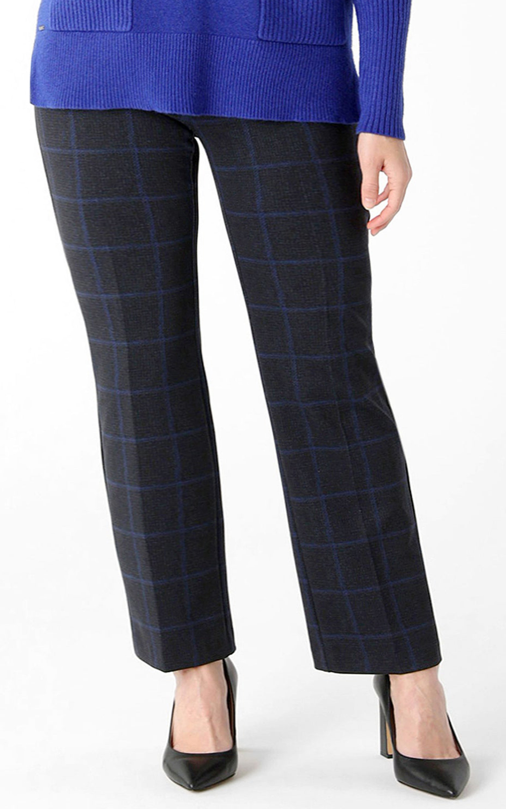 Straight Pant In Wexford Check product photo.