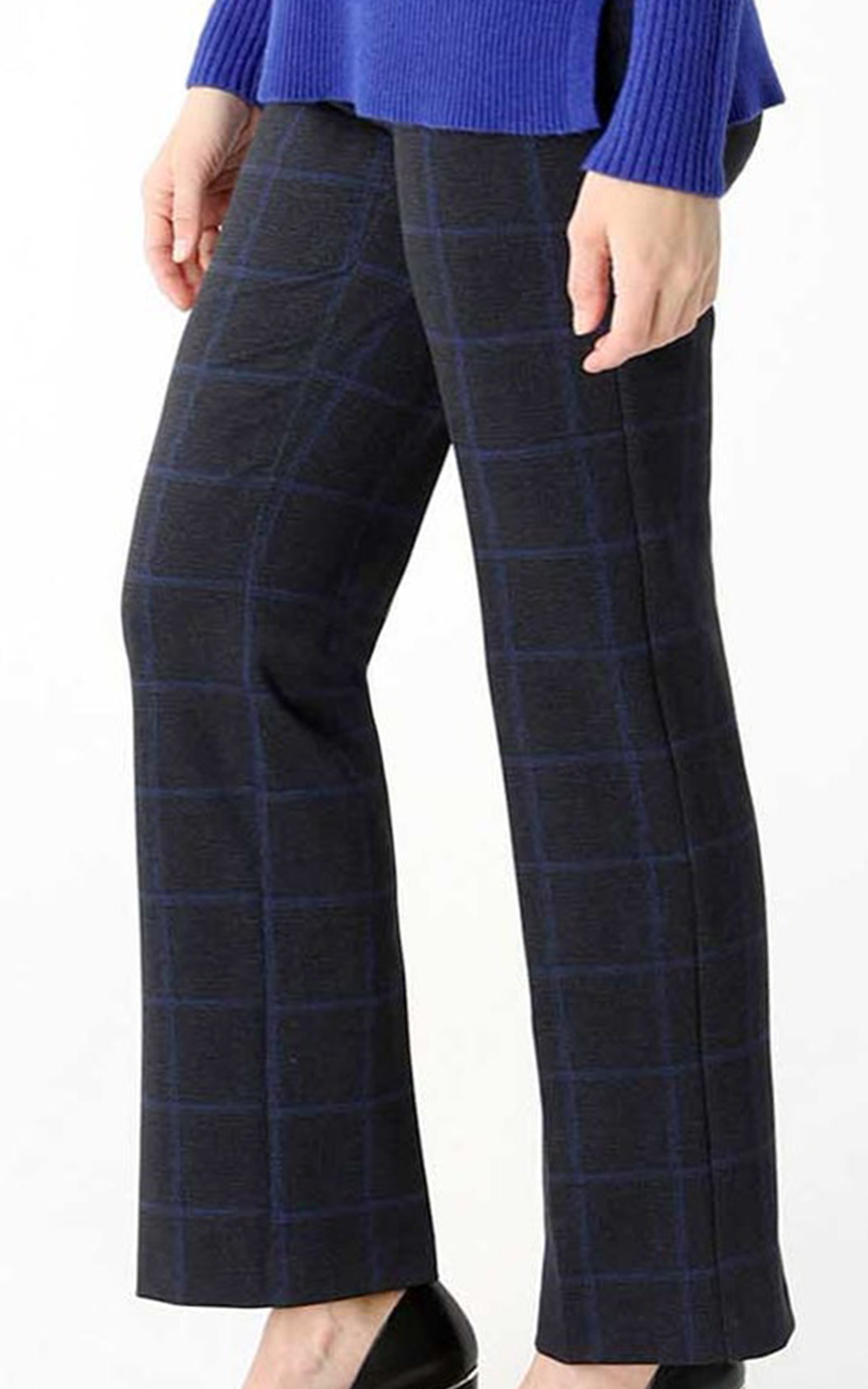 Straight Pant In Wexford Check product photo.