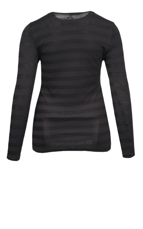 Mystic Long Sleeve Stripe Tee product photo.