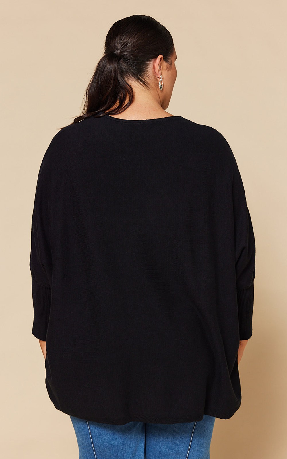 Mia Oversized Jumper product photo.