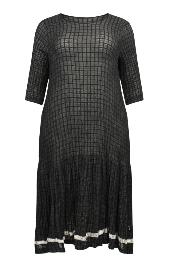 Lattice Gather Dress product photo.