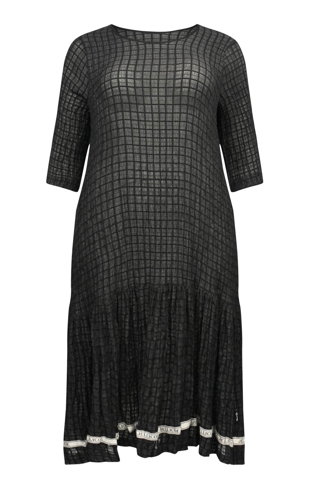 Lattice Gather Dress product photo.