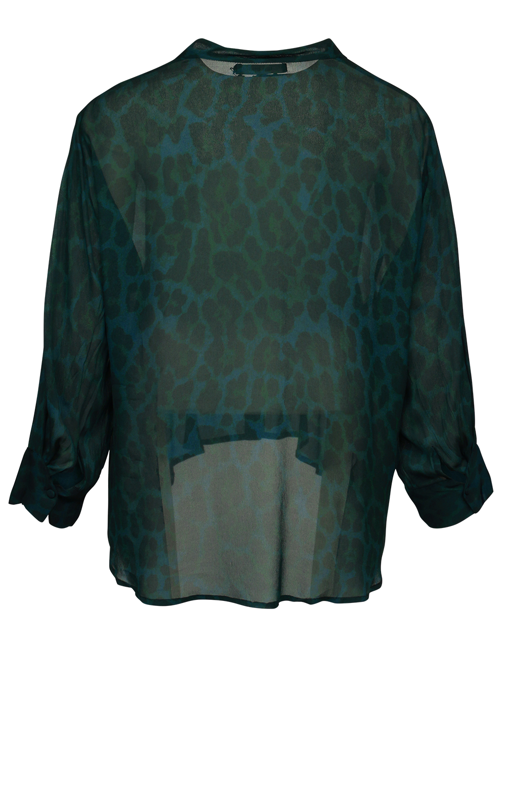 Leopard Print Blouse  product photo.