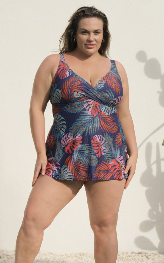 Delacroix Soft D-G Cup Swimdress product photo.