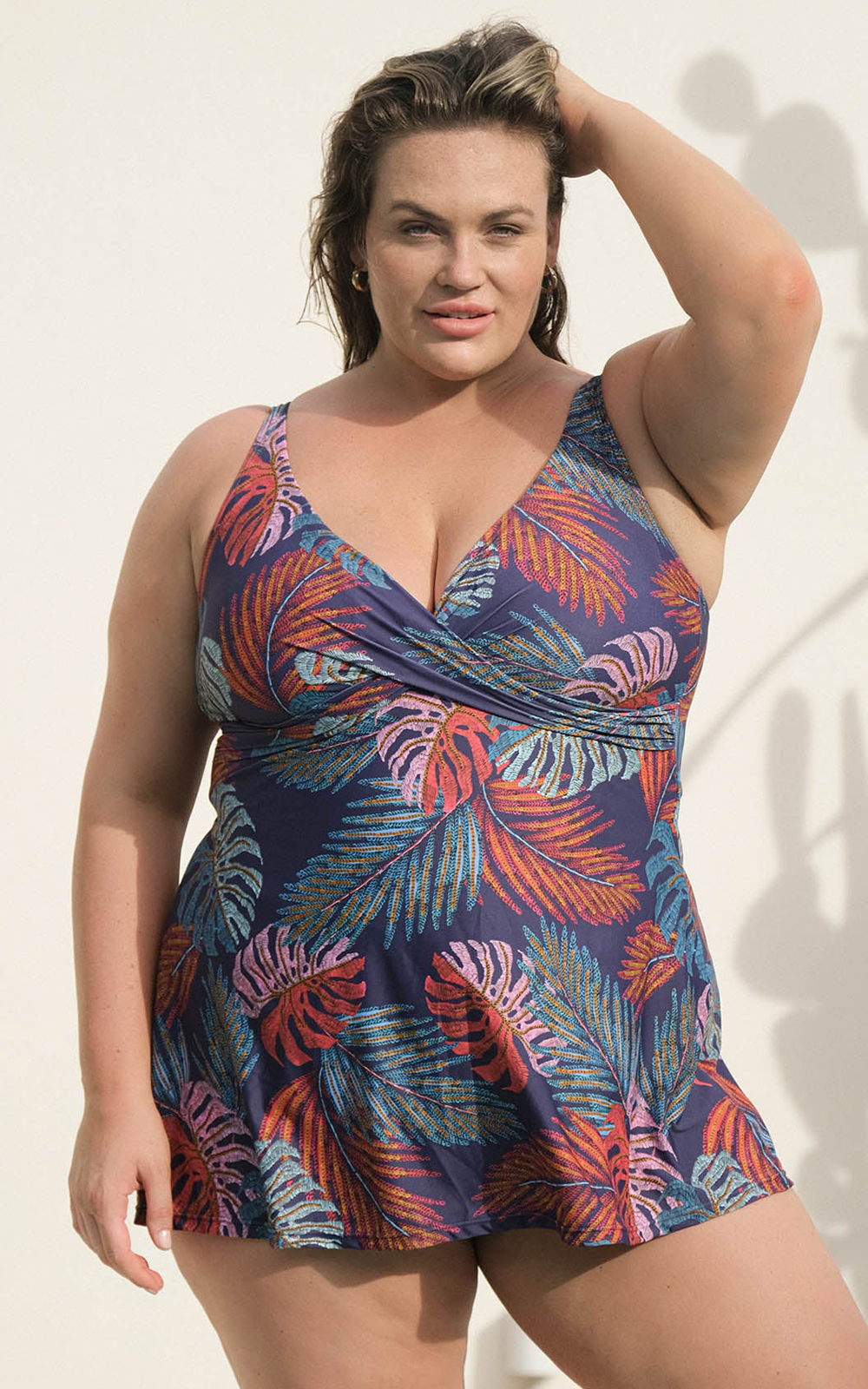 Delacroix Soft D-G Cup Swimdress product photo.