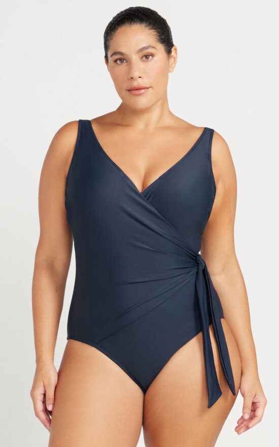 Hayes Side Tie Underwire D-Dd Cup One Piece product photo.