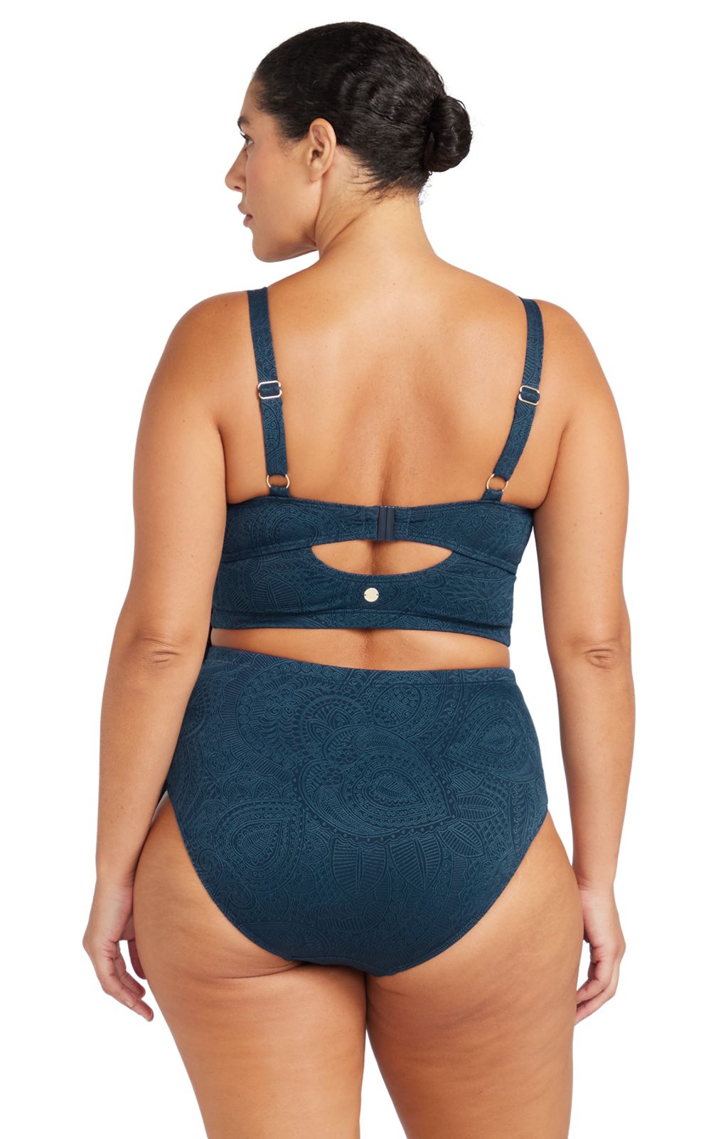 Hayes Underwire D/Dd Cup Midriff Bikini Top  product photo.