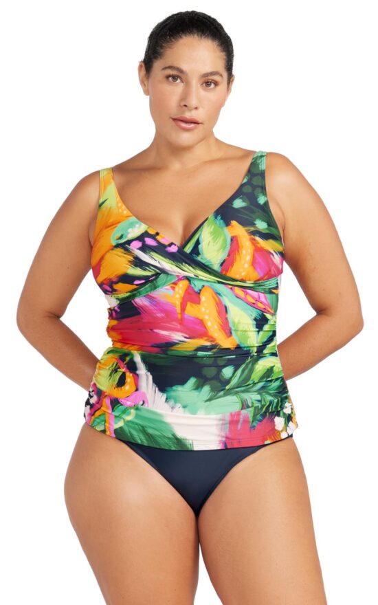 Delacroix Soft D-G Cup Tankini Top product photo.