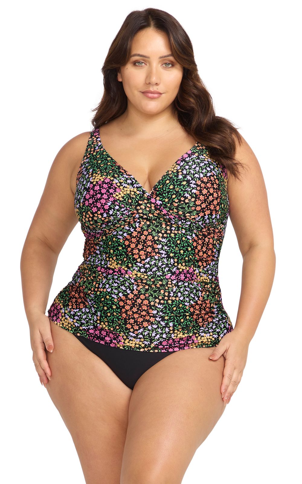 Delacroix Soft D-G Cup Tankini Top product photo.