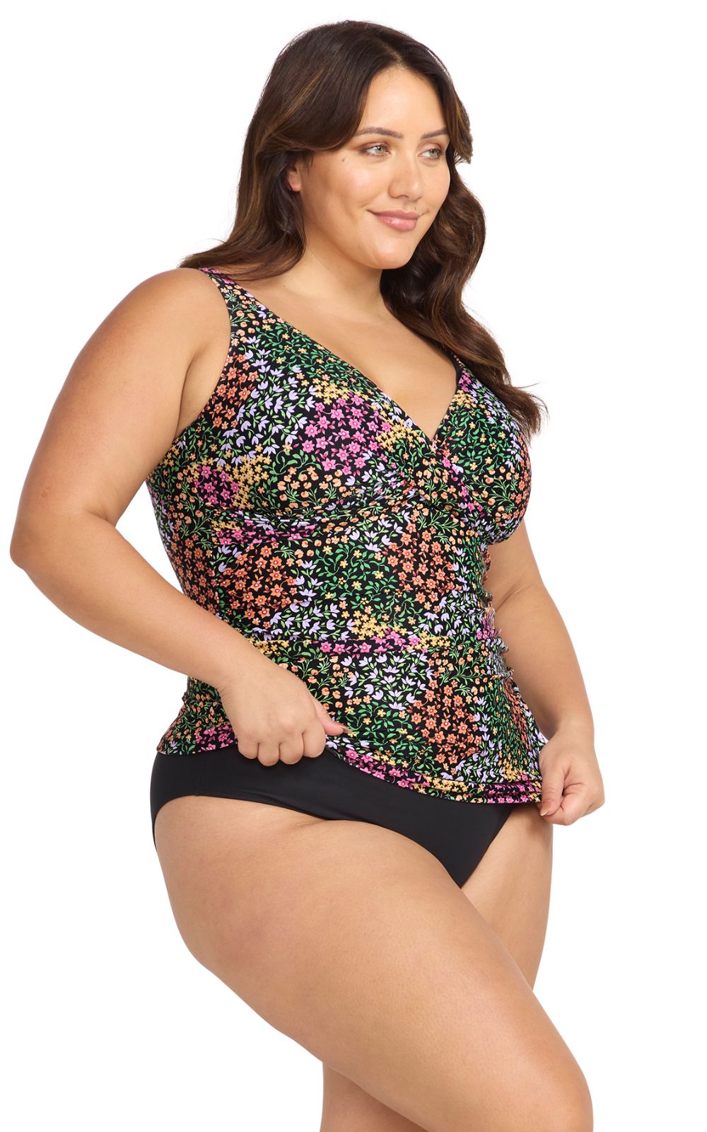 Delacroix Soft D-G Cup Tankini Top product photo.