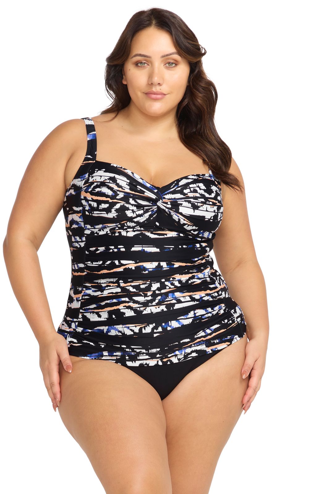 Botticelli C-Dd Soft Cup Tankini Top product photo.