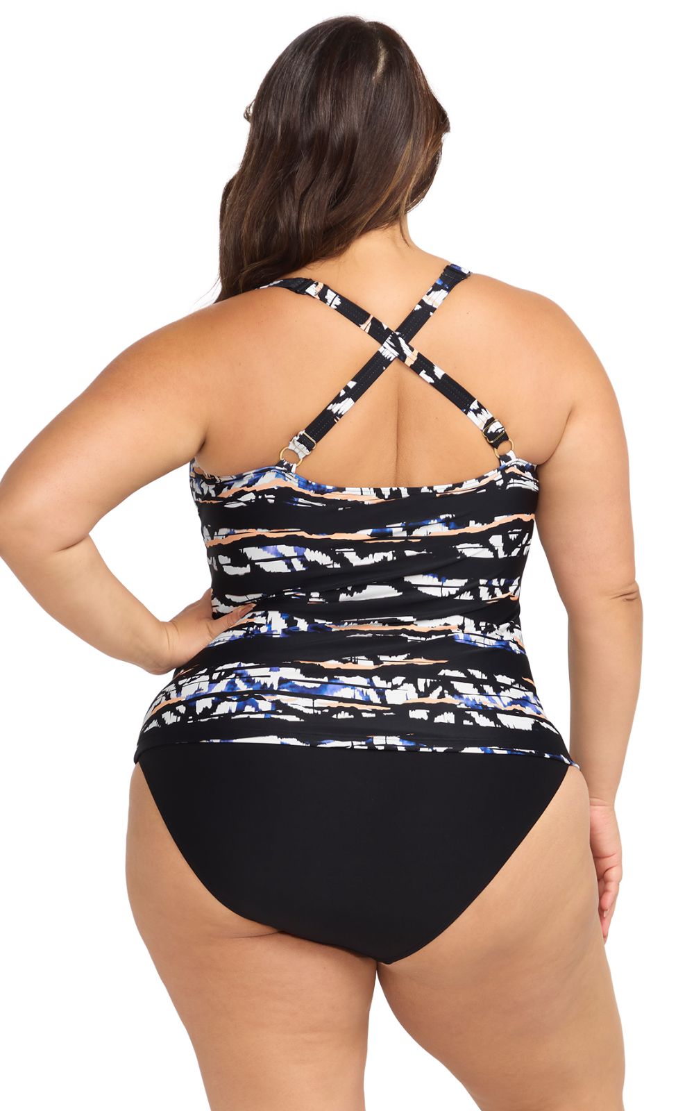 Botticelli C-Dd Soft Cup Tankini Top product photo.