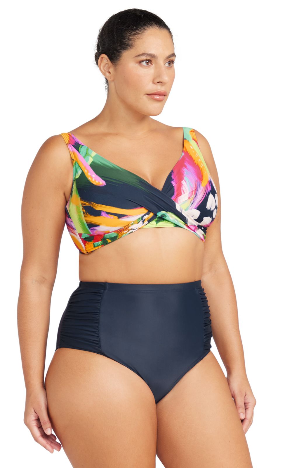 Botticelli High Waist Swim Pant product photo.