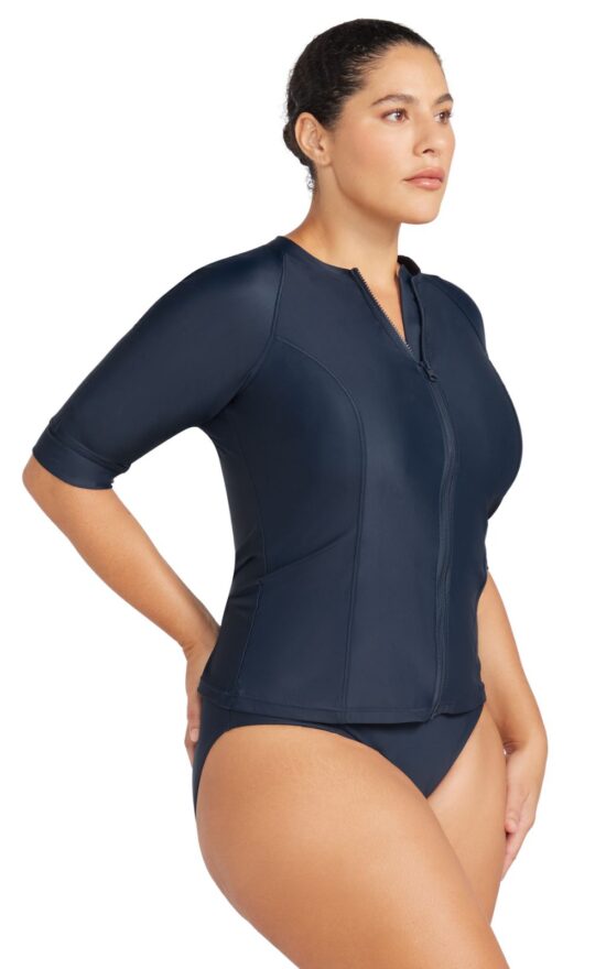 Seurat Sunsafe Top With Mid Length Sleeve product photo.