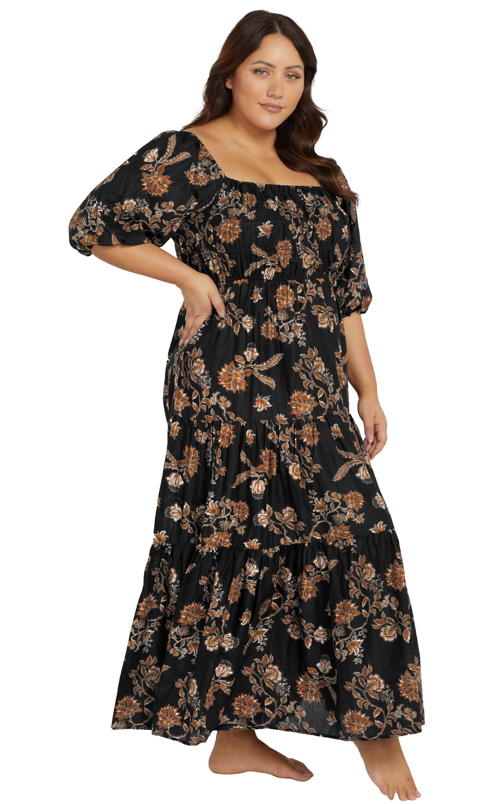 Handel Long Maxi Dress product photo.