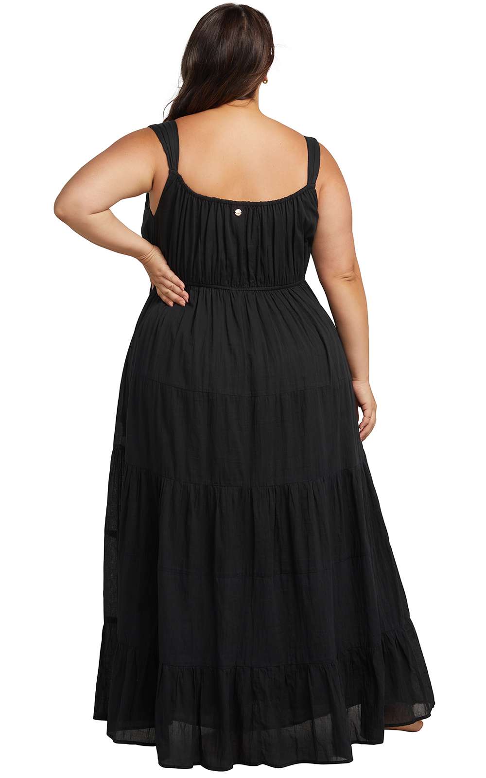 Liszt Maxi Tiered Sundress product photo.