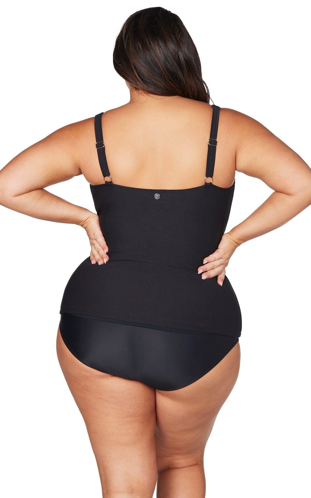 Raphael Underwire E-F Cup Tankini Top product photo.