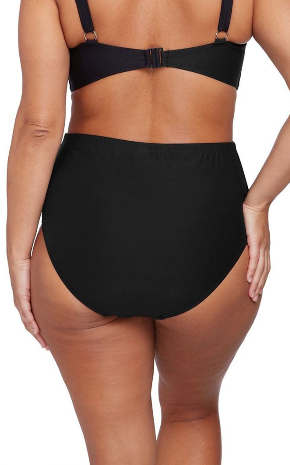 Botticelli High Waist Rouched Swim Pant product photo.