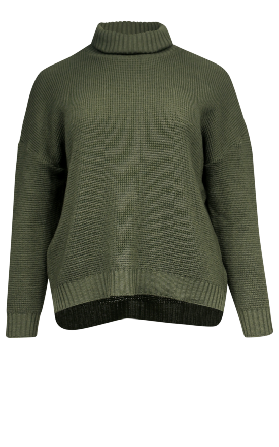 Merino Oversized Knit product photo.