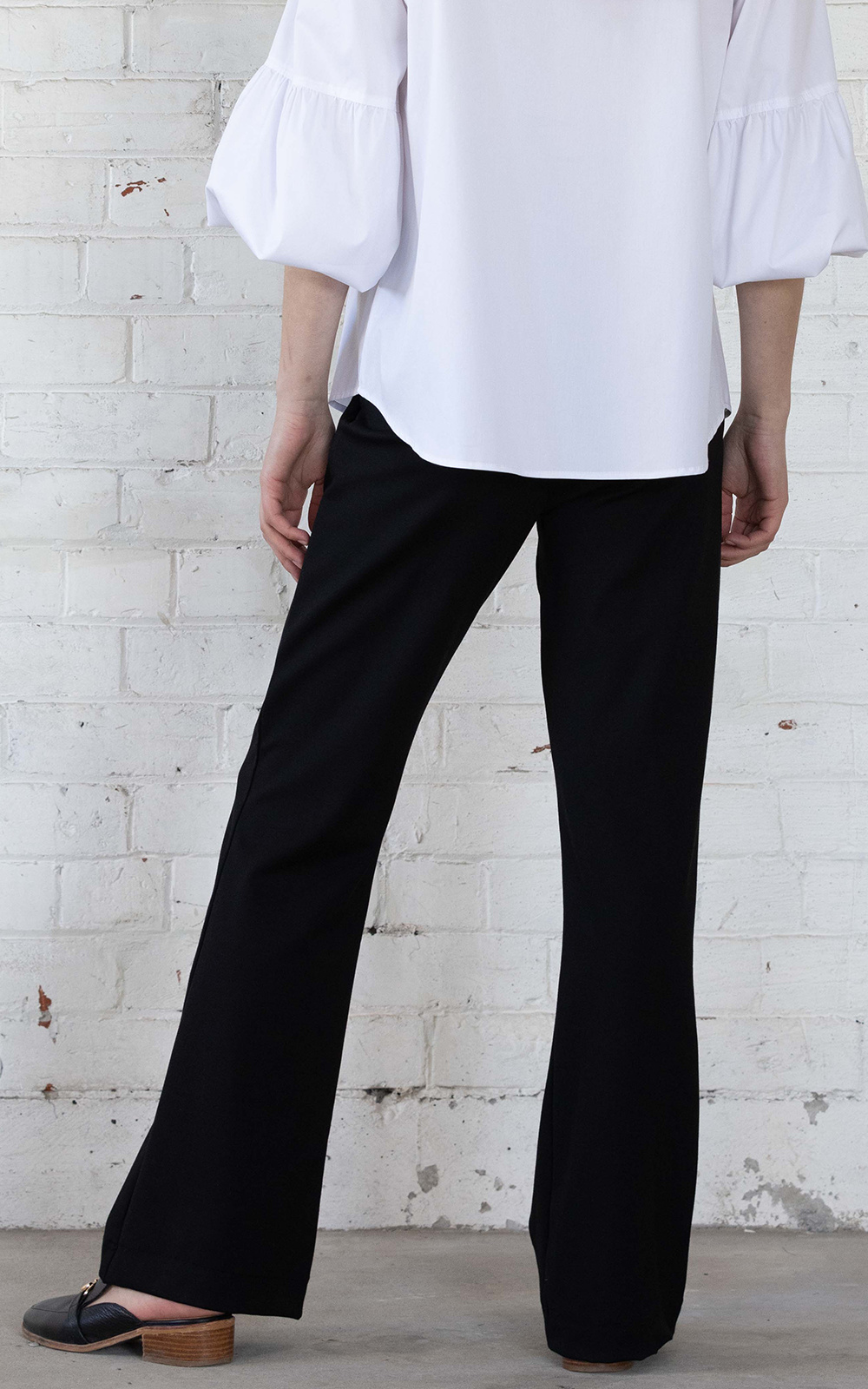 Recline Pant Ponte product photo.