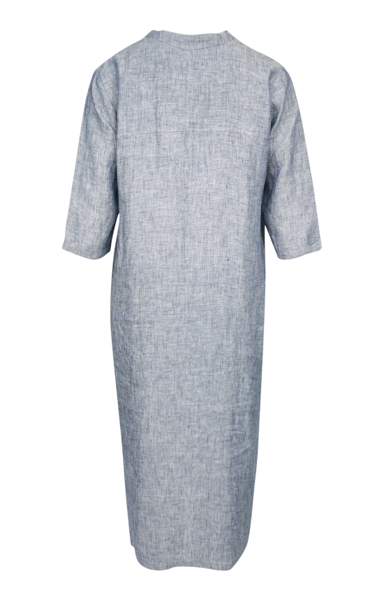 Maxi Shirt Dress product photo.