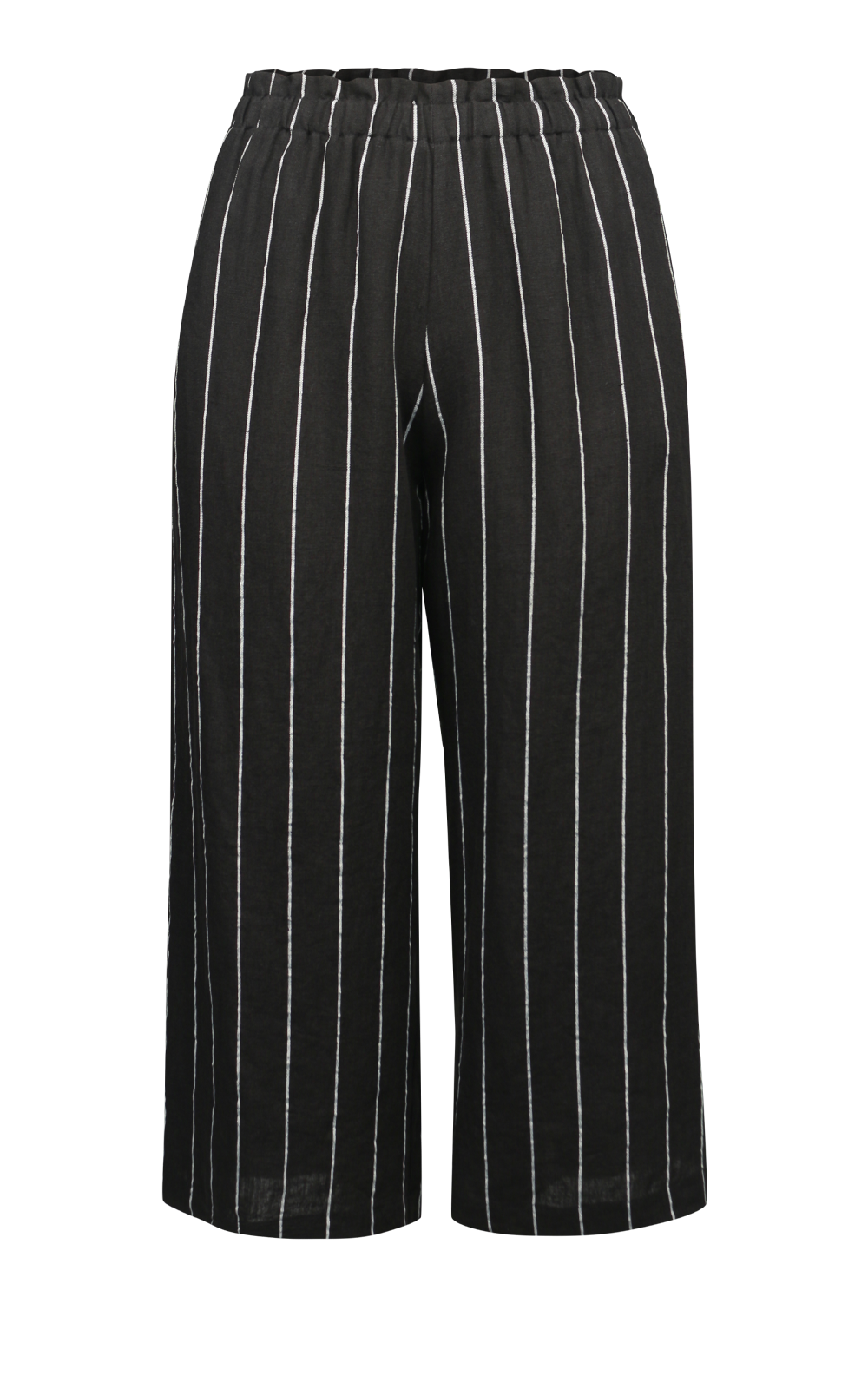 Striped Linen Pants product photo.