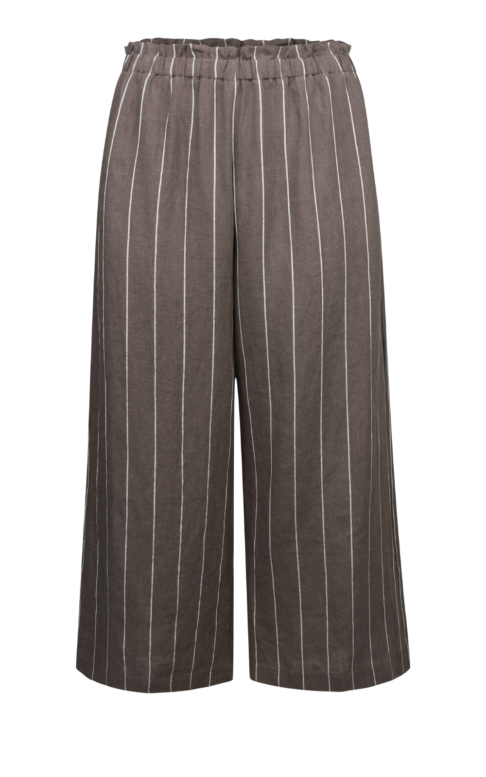 Striped Linen Pants product photo.