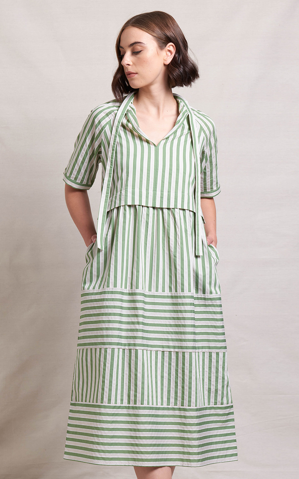 Bi Line Dress product photo.