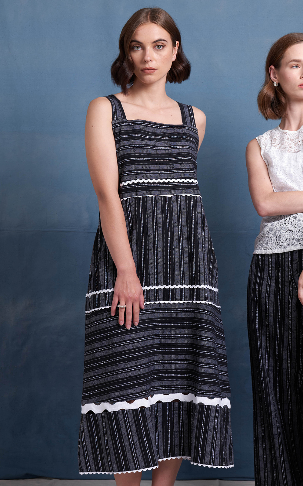 Zig Zag Dress product photo.