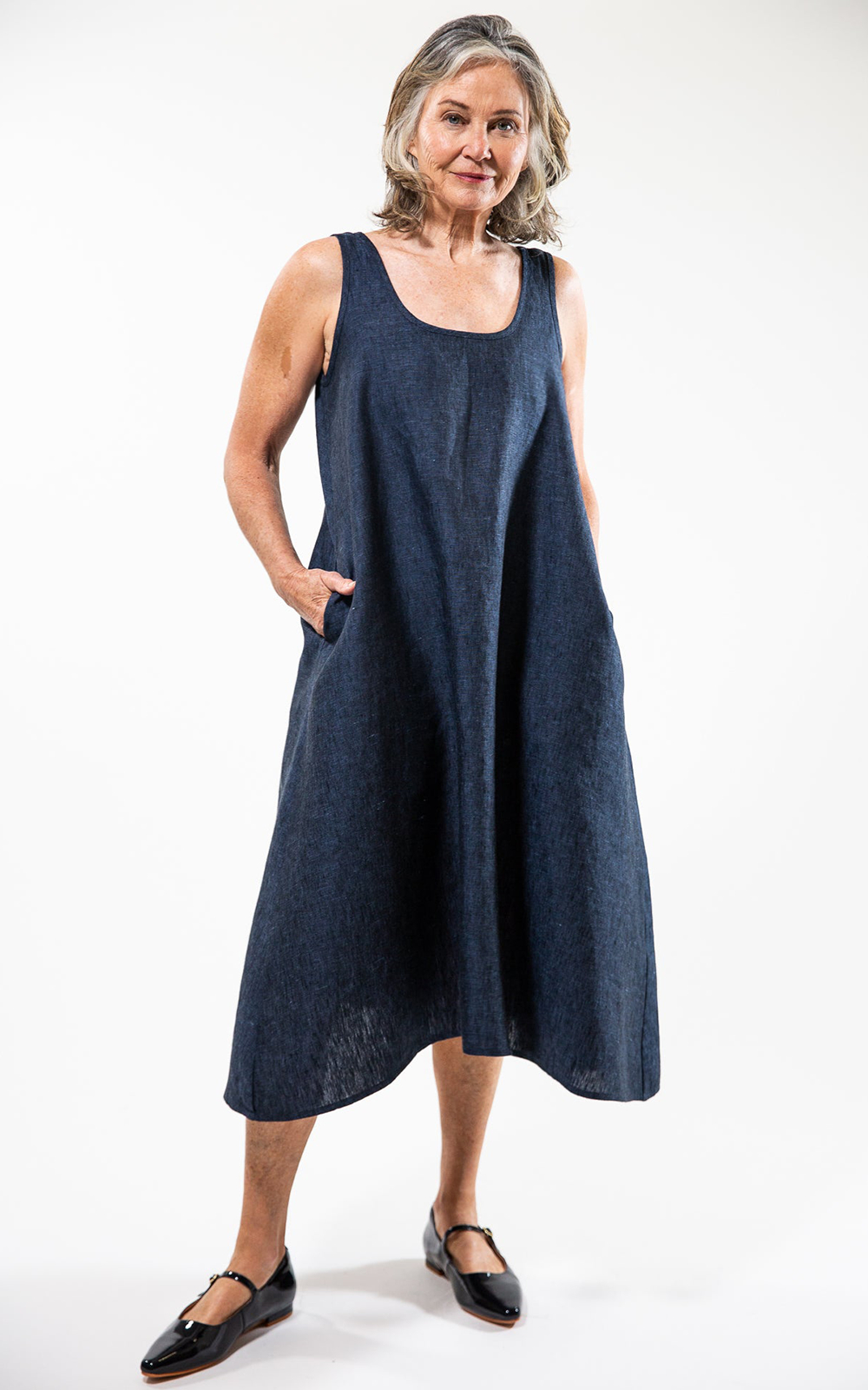 Danni Slip Dress product photo.