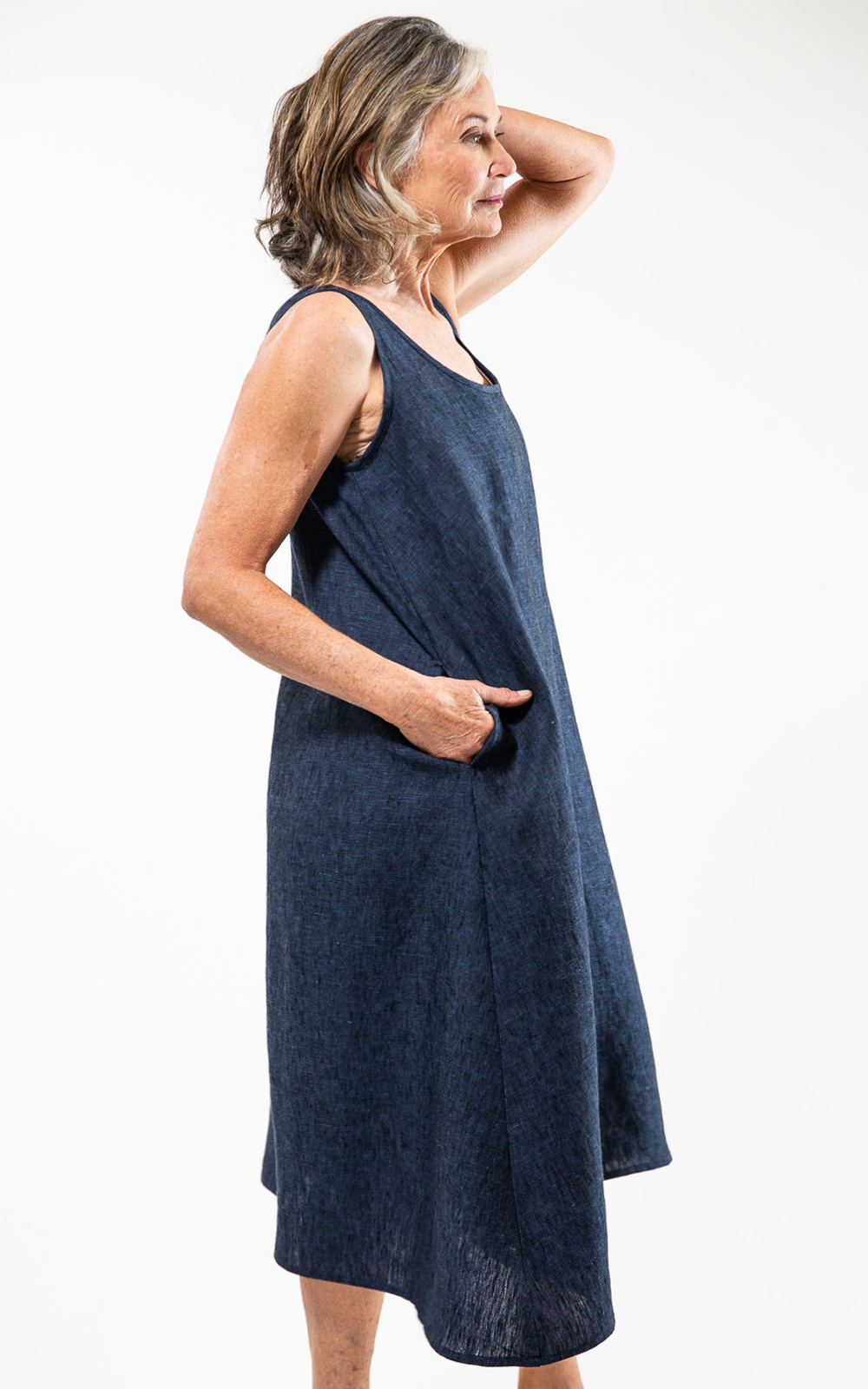 Danni Slip Dress product photo.