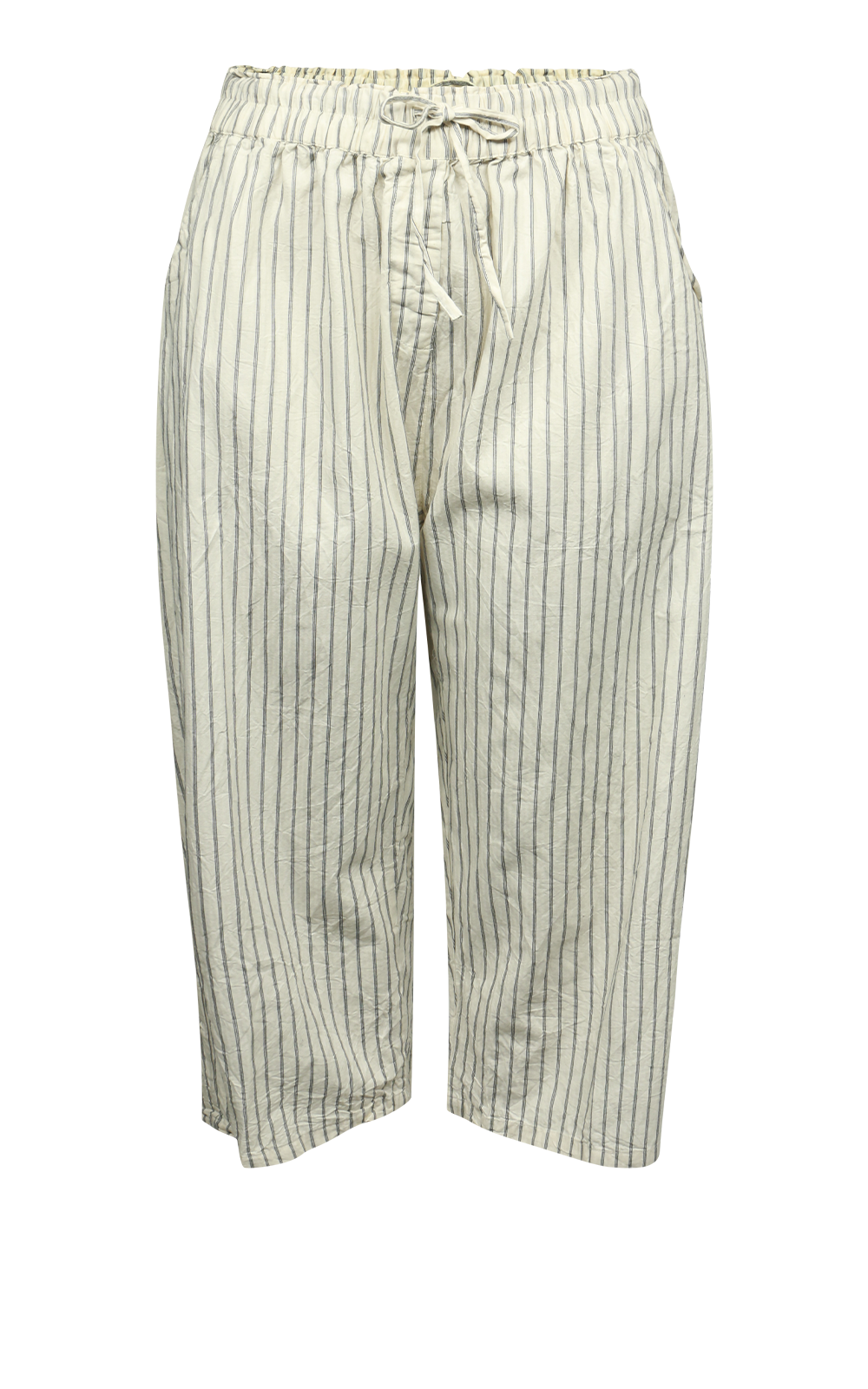 Darcy Pant In Cotton Ticking product photo.