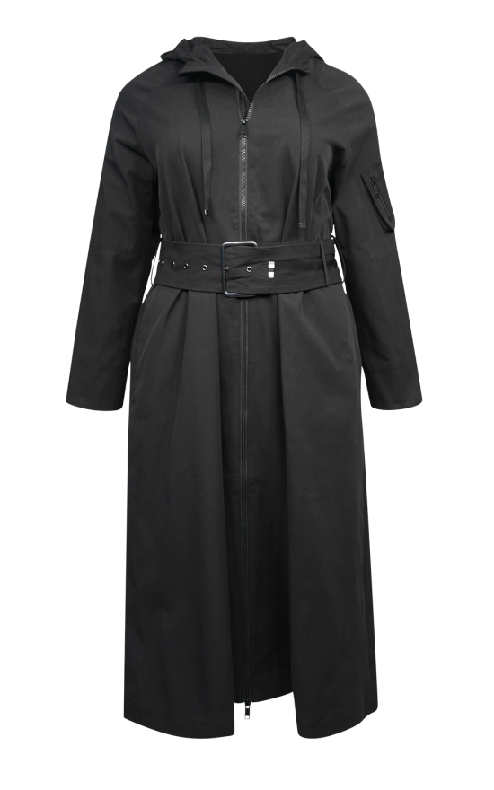 Helene Trench Coat product photo.