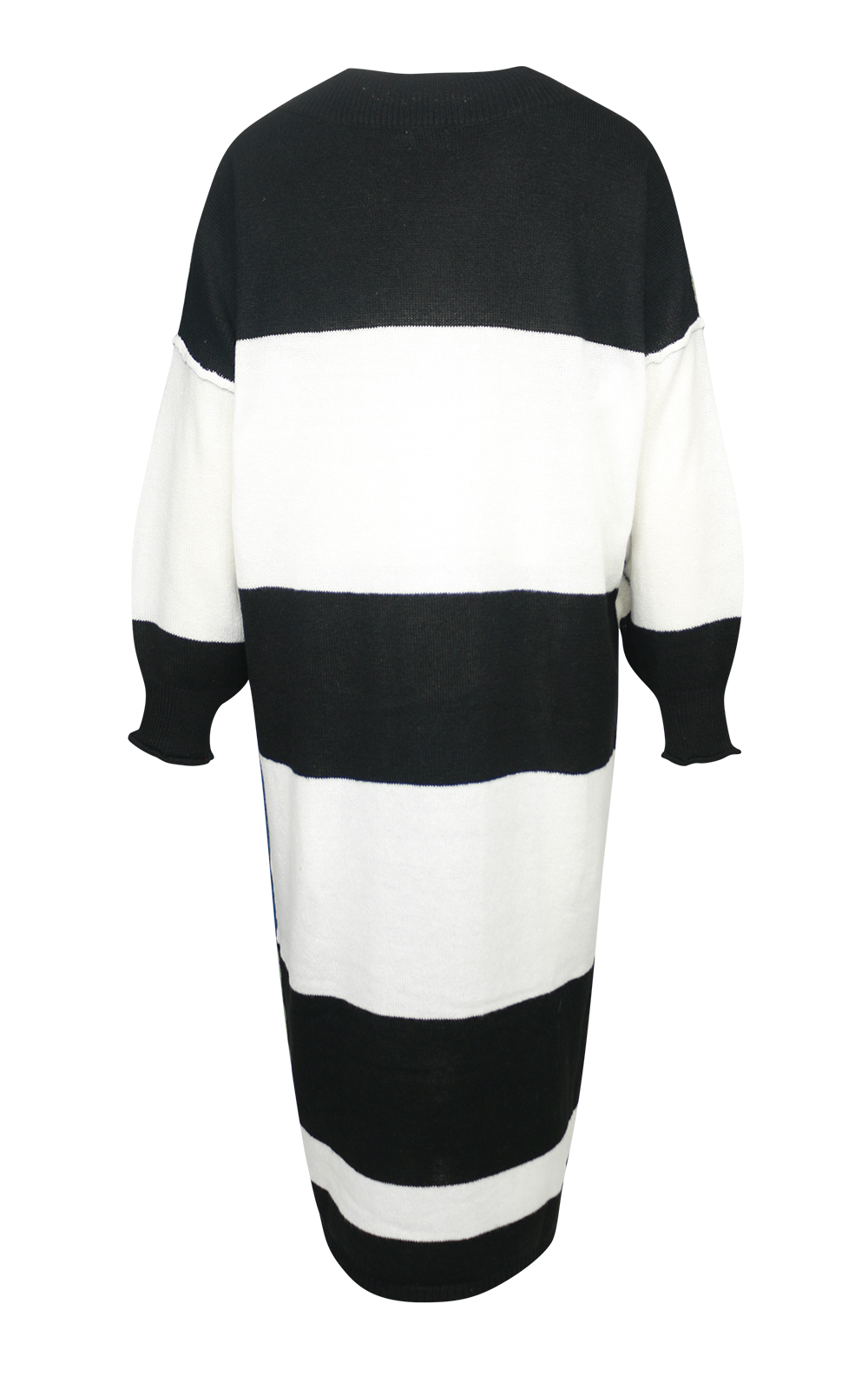 Carmel Knit Stripe Dress   product photo.