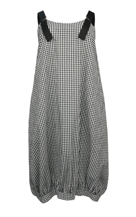 D Ring Dress Gingham product photo.