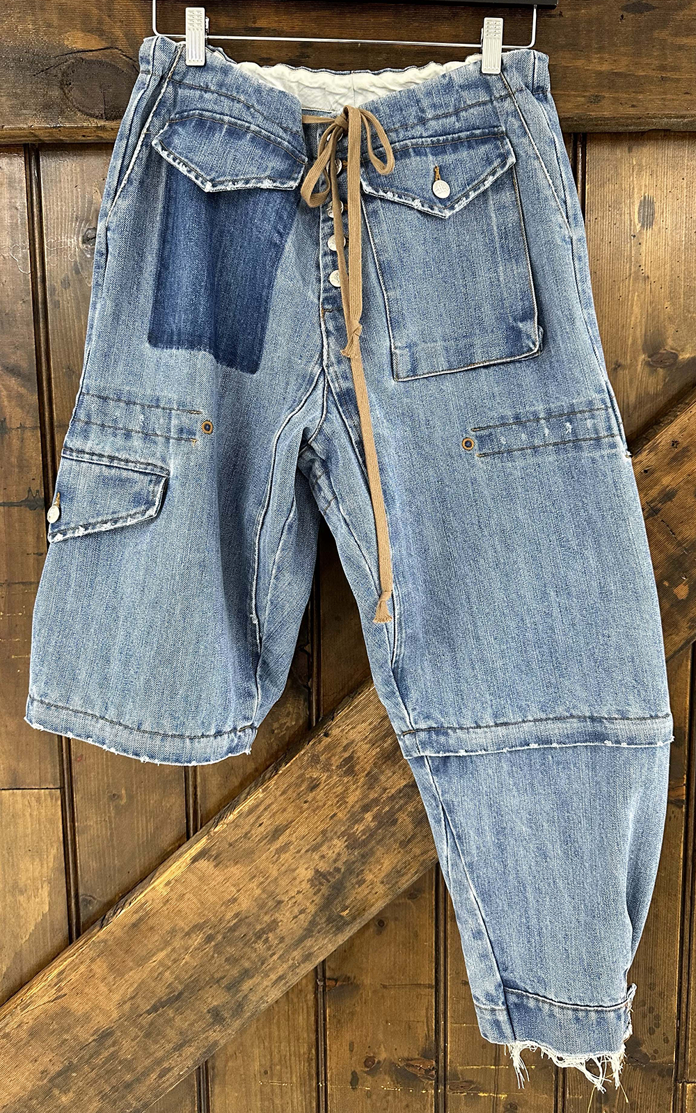 Denim Trucker Jean product photo.