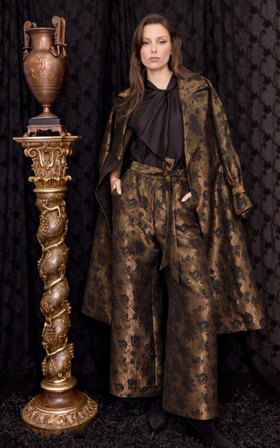 Opera Coat Rich Brocade product photo.