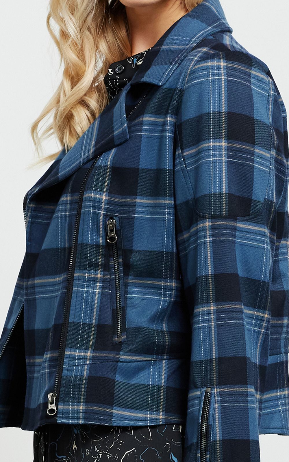 Johnny Jacket In Plaid product photo.