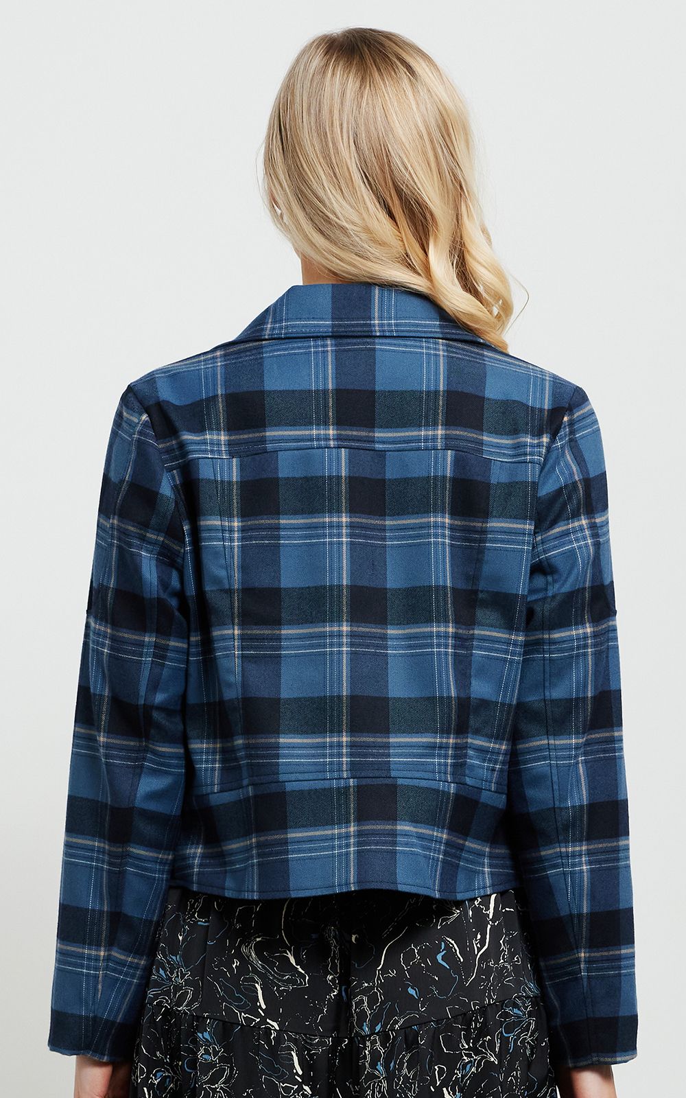 Johnny Jacket In Plaid product photo.