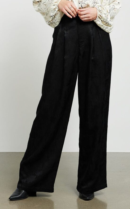 Bronte Pant In Jacquard product photo.