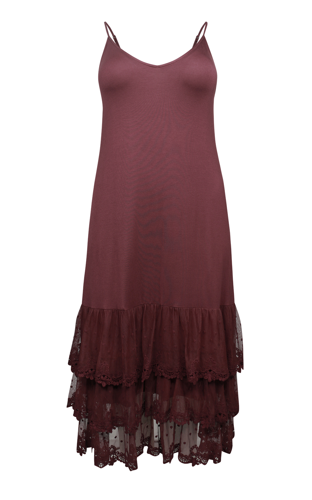 Evangeline Slip Dress product photo.